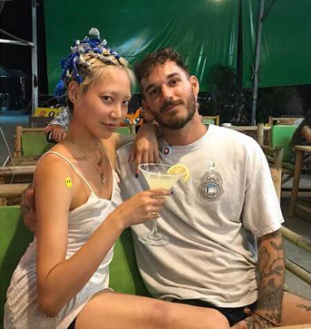 David Alexander Flinn with his girlfriend, Soo Joo Park.
